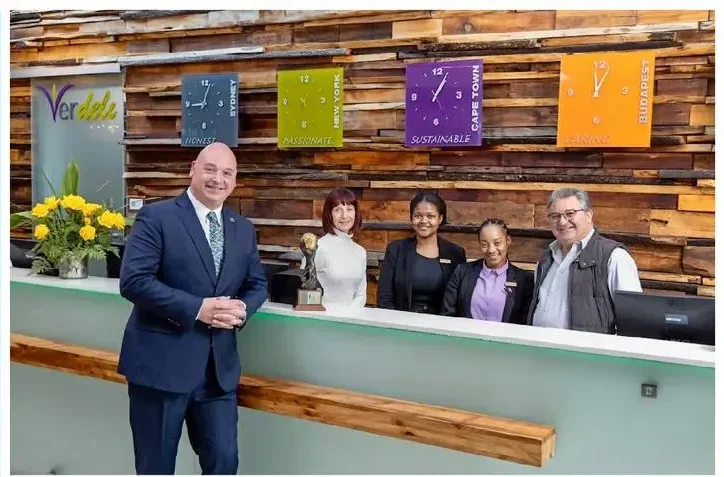 Alderman James Vos at Hotel Cape Verde Cape Town Airport