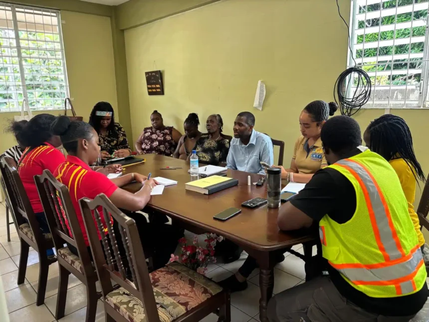 Stakeholders meeting for Paix-Bouche Water Project in Dominica