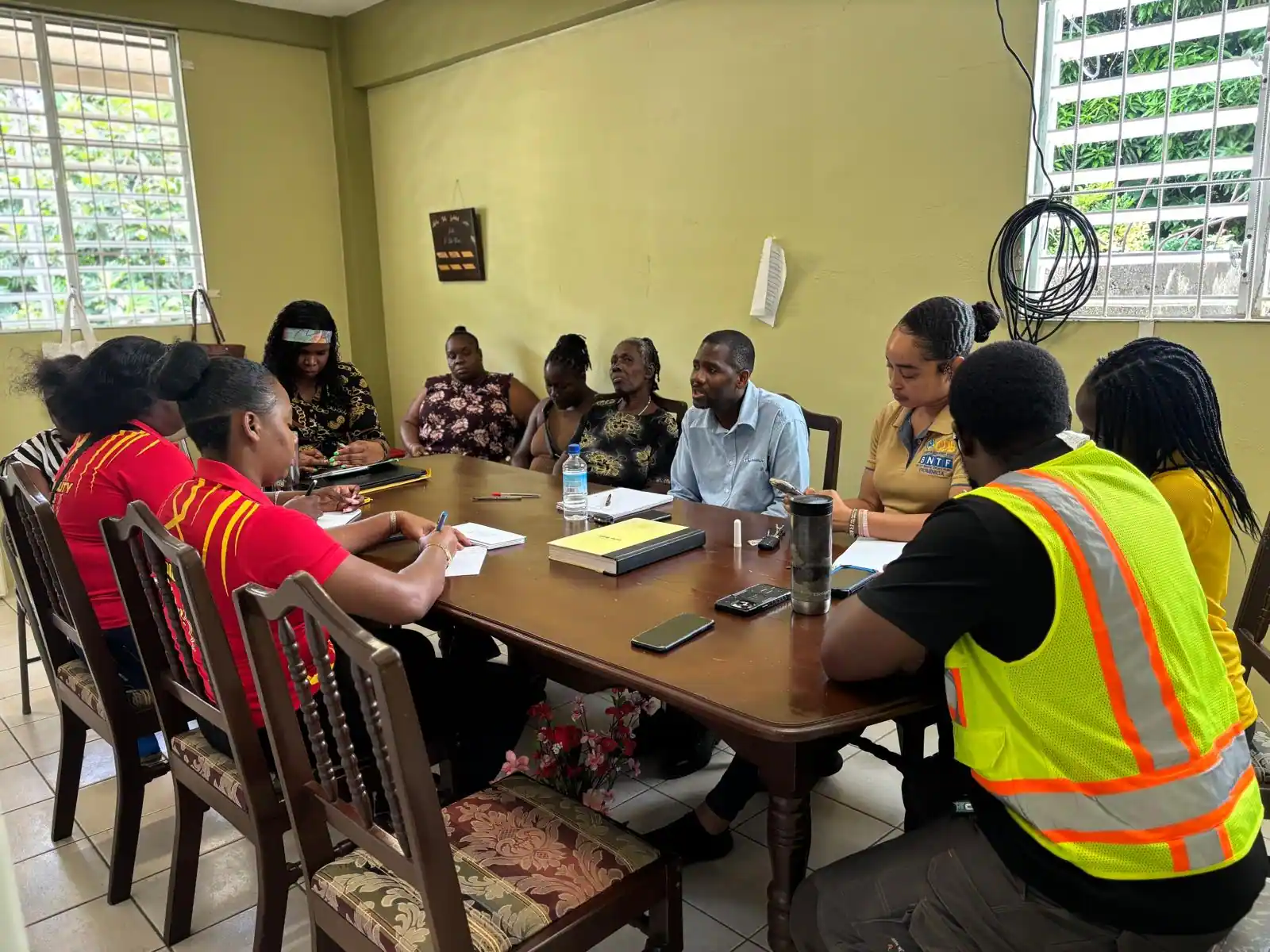 Stakeholders meeting for Paix-Bouche Water Project in Dominica