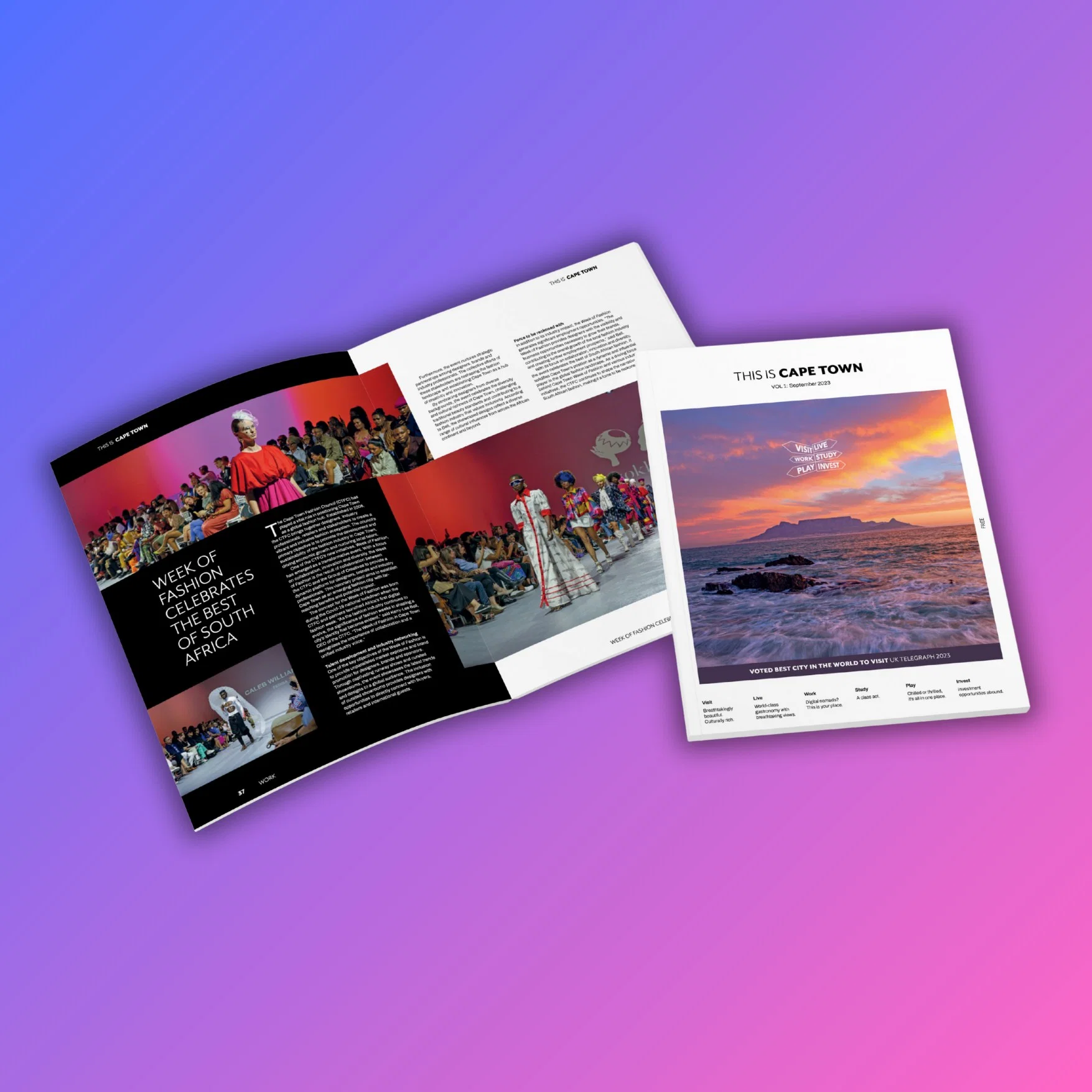 Cape Town's brand-new performing arts brochure