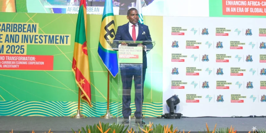 PM Terrance Drew of St. Kitts and Nevis at ACTIF2025 in Grenada