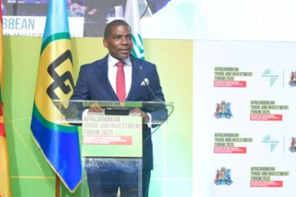 PM Terrance Drew of St. Kitts and Nevis at ACTIF2025 in Grenada