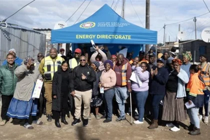Greenfield residents, who received benefits of Cape Town Electrification Project