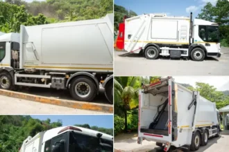 Garbage Trucks arrived for Dominica Solid Waste Management Corporation service