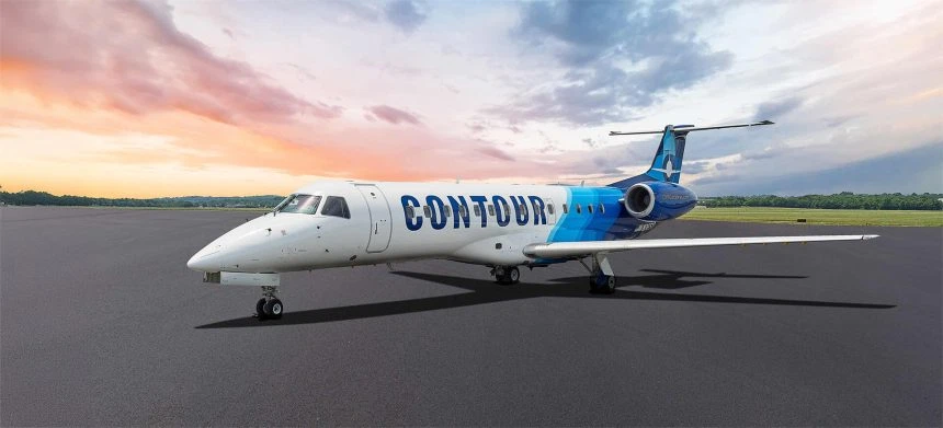 Contour Airlines flight, Dominica