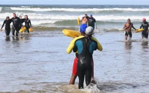 Participants during Seasonal Lifeguard Assessment Programme in Cape Town
