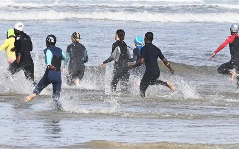 Participants during Seasonal Lifeguard Assessment Programme in Cape Town
