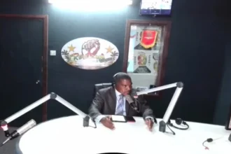 PM Terrance Drew at radio show