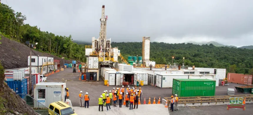 Dominica Geothermal Power Plant Construction Site