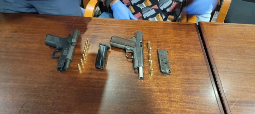 Arms recovered during investigation in Valhalla Park case, Cape Town