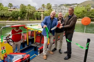 Alderman James Vos while celebrating Tourism Day in Cape Town 