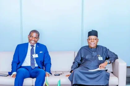 PM Terrance Drew with Vice President of Nigeria