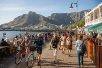 Tourists in Cape Town and Western Cape during Tourism Month
