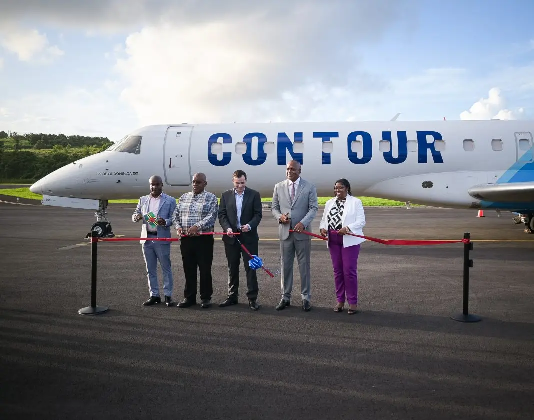 Dominica welcomes direct flight from St. Thomas by Contour Airlines