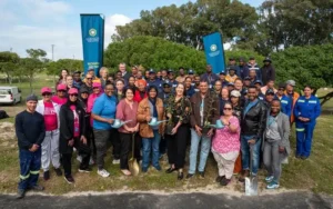 Councillor Francine Higham during Arbor Month celebration in Cape Town