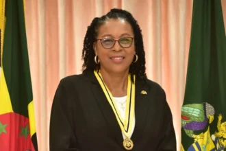 Dominica President at UNGA, in New York