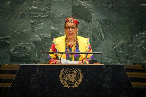 President Sylvanie Burton at 80th INGA in New York
