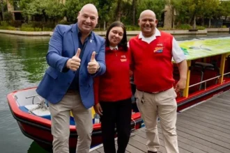 Alderman James Vos while celebrating Tourism Day in Cape Town
