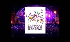 Poster for World Creole Music Festival 2025 in Dominica