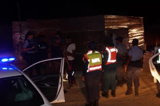 Representative image of Namibia police at the crime scene