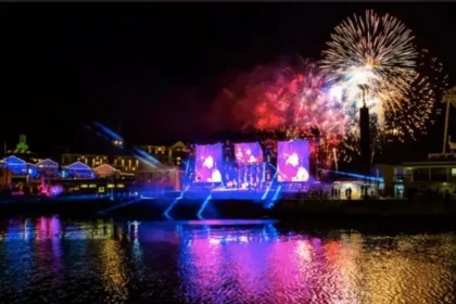 Representative image of Fireworks in Cape Town during Festivals