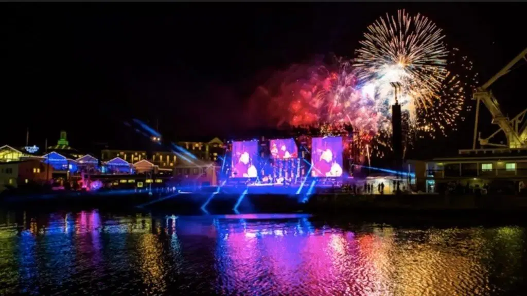 Representative image of Fireworks in Cape Town during Festivals