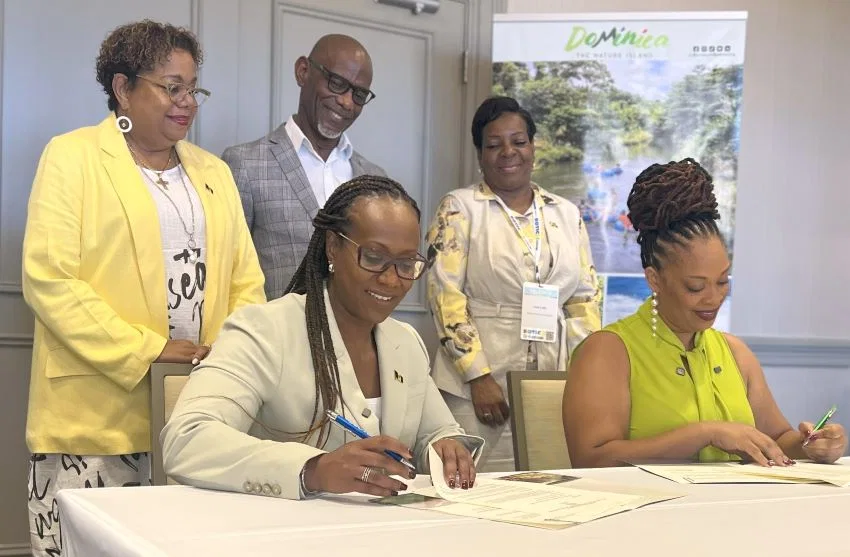 CEO of BTMI and DDA while signing the MOU to promote Tourism