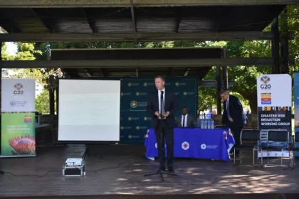 Alderman JP Smith at G20 DRR working group event in Cape Town