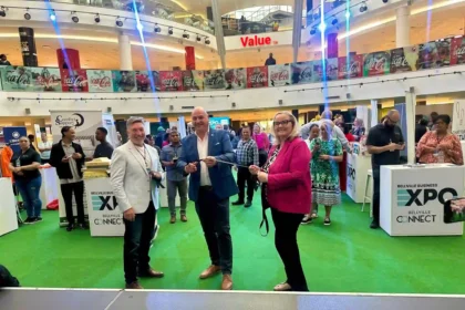 Alderman James Vos at Bellville Business Expo, Cape Town