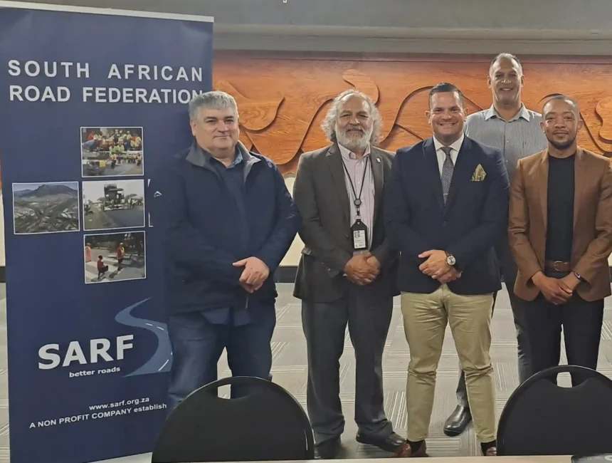 SARF team at DHL Stadium in Cape Town