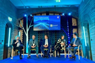 Cape Town Alderman Theresa Uys at Tallinn Digital Summit in Estonia