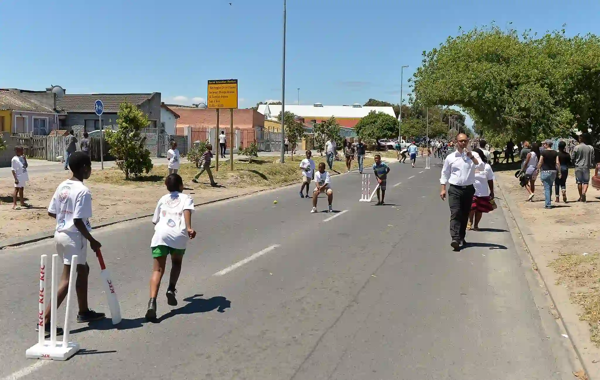 Capetonians during Open Langa in Cape Town