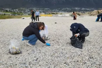 Councillor Francine Higham keeping Cape Town Beaches safe and clean