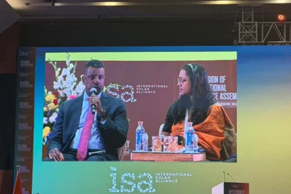 Dominica Foreign Affairs Minister Vince Henderson at SIDS Platform during ISA 2025