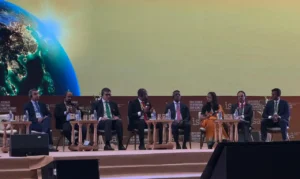 Dominica Foreign Affairs Minister Vince Henderson at SIDS Platform during ISA 2025