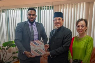 Acting PM Cassani Laville welcomed Ambassador of Indonesia to Dominica - Fikry Cassidy