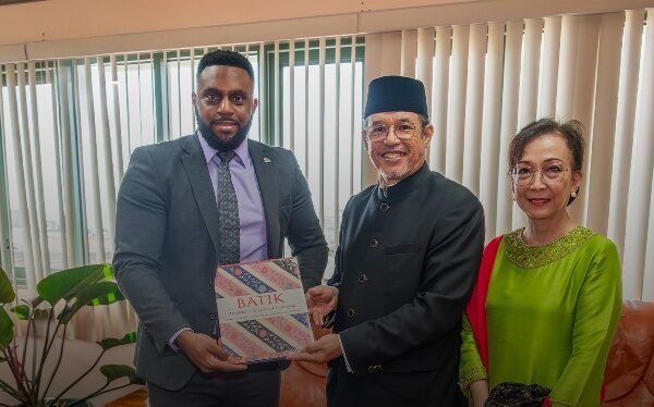 Acting PM Cassani Laville welcomed Ambassador of Indonesia to Dominica - Fikry Cassidy