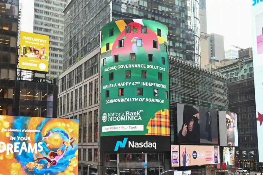 NBD displayed at Time Square, New York