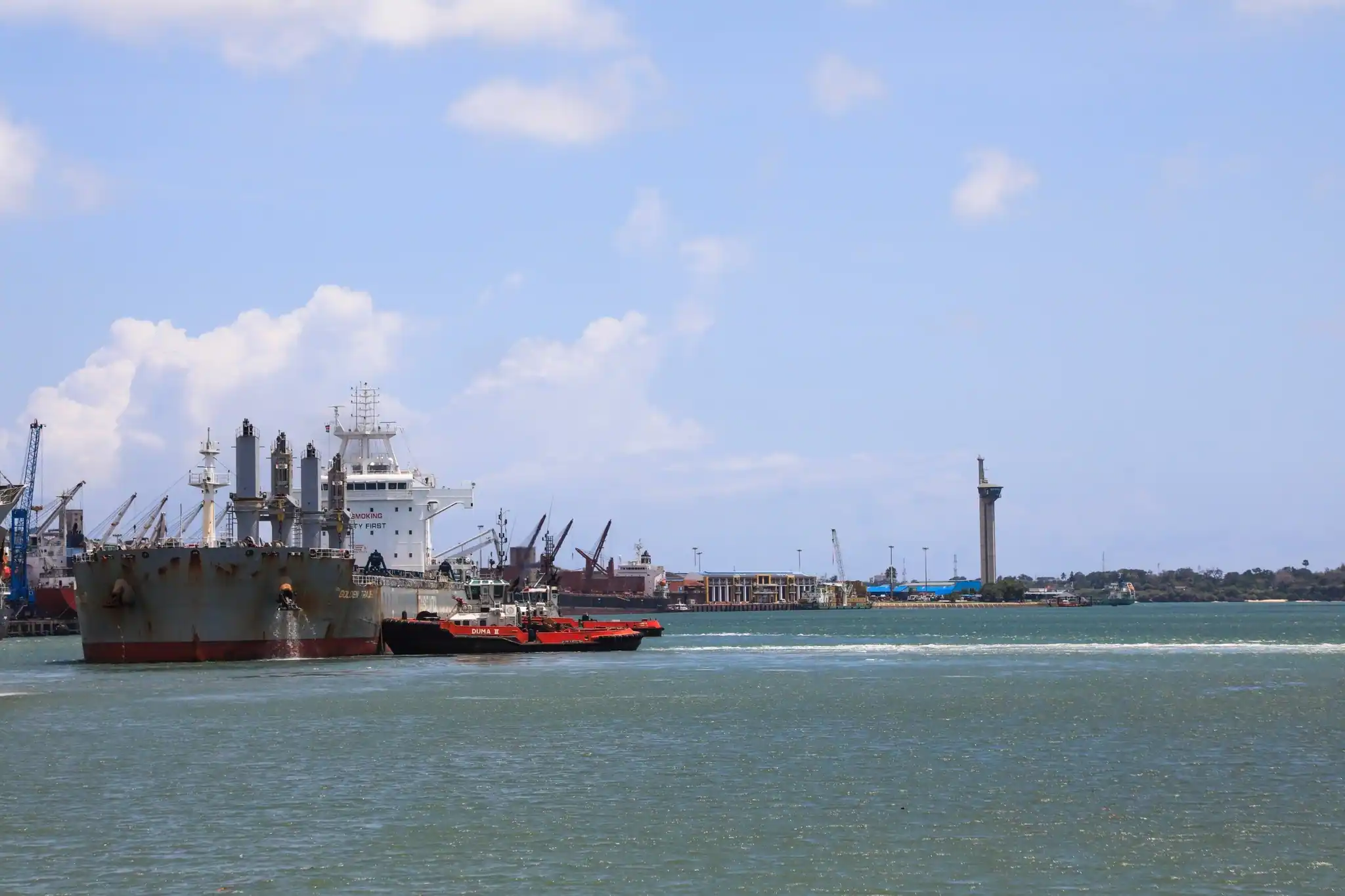 Ships that dock at Kenya Ports