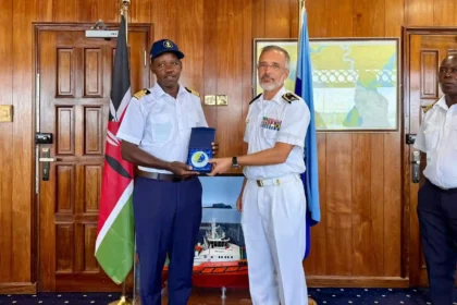 Kenya granting a token of thanks for expanding security along Indian Ocean Routes