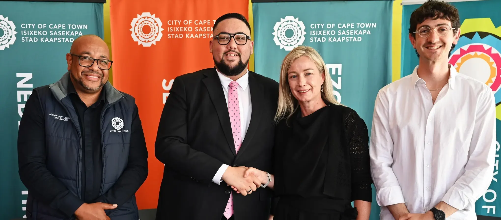 Cape Town Human Settlements team with NGO Urban Think Tank Empowerment