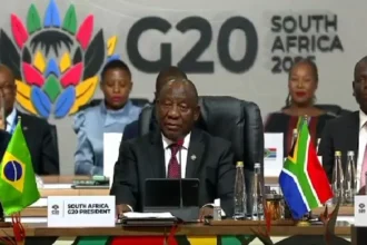 President Cyril Ramaphosa at G20 South Africa Summit in Johannesburg