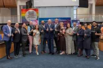 Alderman James Vos with 15 new Invest Cape Town Ambassadors