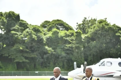 Prime Minister Roosevelt Skerrit in Saint Lucia