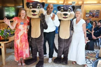 Cape Town launched Onke the Otter Mascot for environment awareness