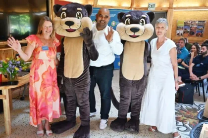 Cape Town launched Onke the Otter Mascot for environment awareness