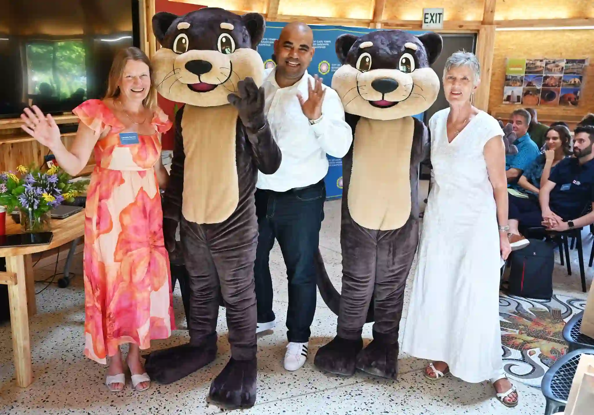 Cape Town launched Onke the Otter Mascot for environment awareness
