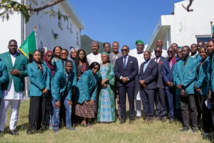 St. Kitts and Nevis PM Terrance Drew with Nigerian Experts