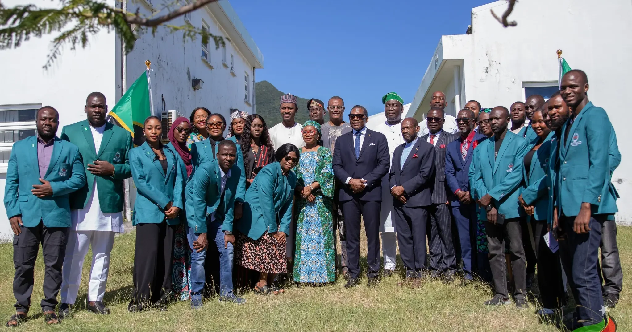 St. Kitts and Nevis PM Terrance Drew with Nigerian Experts
