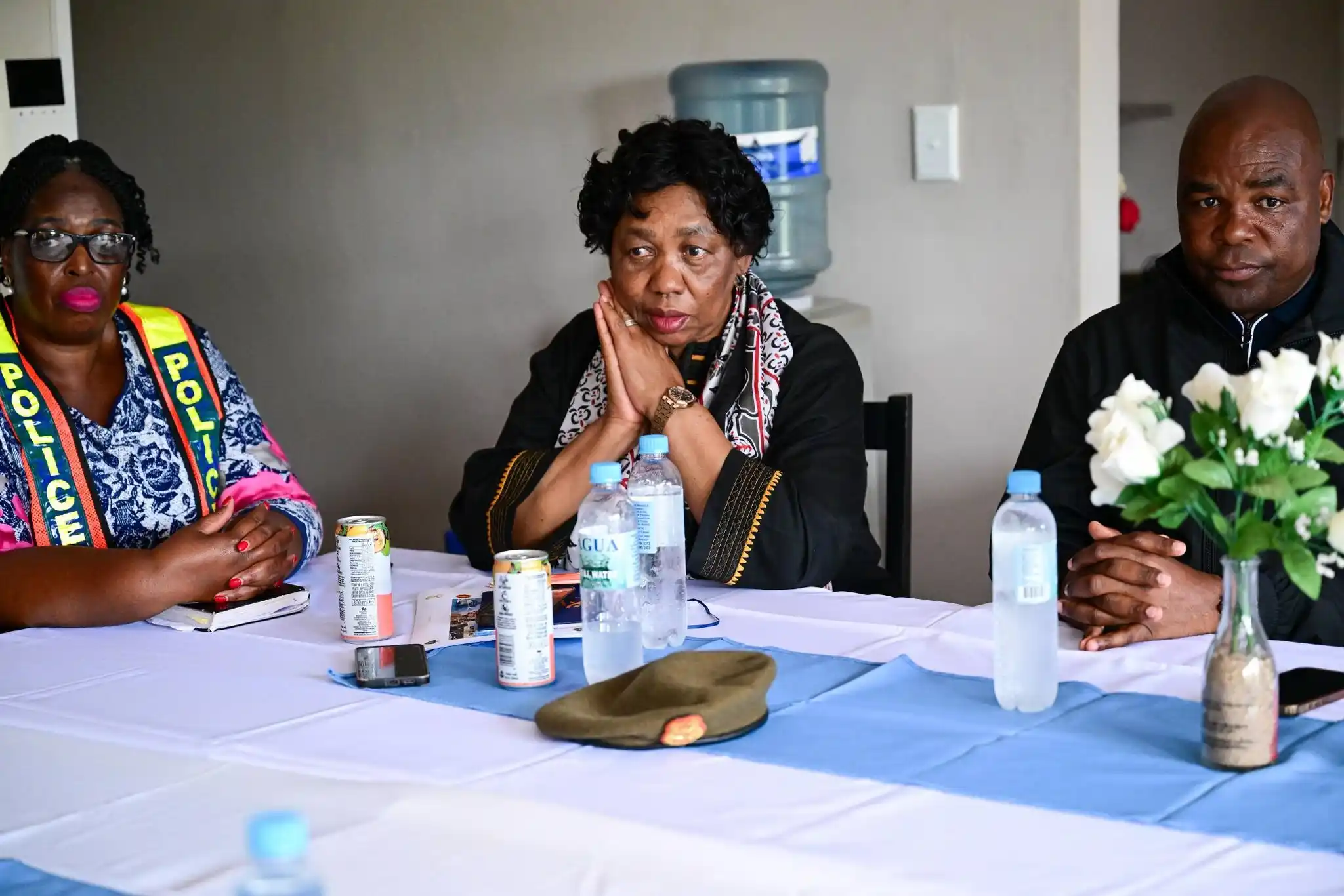 Minister of Defence and Military Veterans Angie Motshekga, visited the Macadamia Deployment Area in Mpumalanga